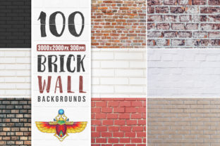 100 Brick Wall Backgrounds Pack: A Designer's Toolkit