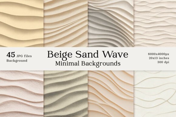 45 Minimal Beige Sand Wave Backgrounds: A Designer's Guide