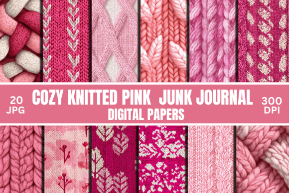 Cozy Knitted Pink Pattern Backgrounds: A Designer's Guide