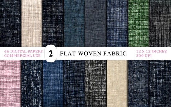 Elevate Designs with Flat Woven Fabric Texture Backgrounds
