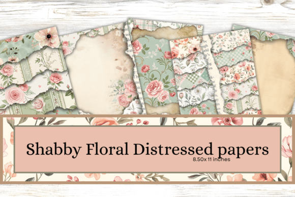Shabby Chic Journal Pages: Vintage Charm for Modern Projects
