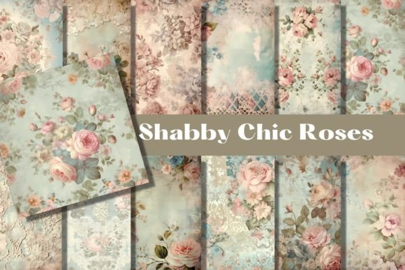 Shabby Chic Vintage Roses Backgrounds: A Designer's Guide