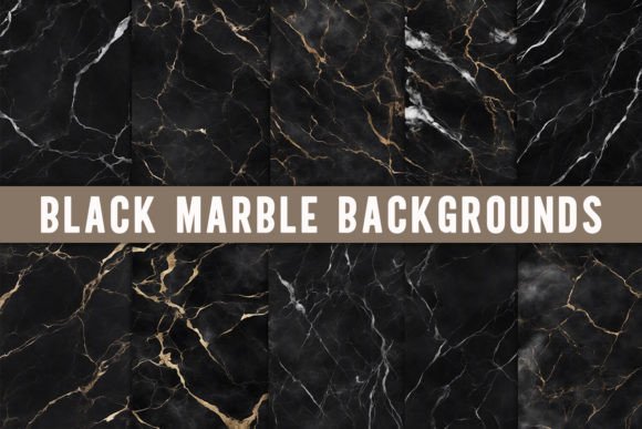 The Timeless Sophistication of Black Marble Backgrounds