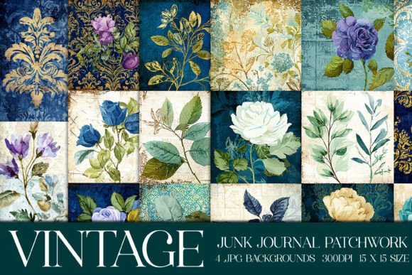 Timeless Texture: Using Vintage Quilt Style Backgrounds, S22