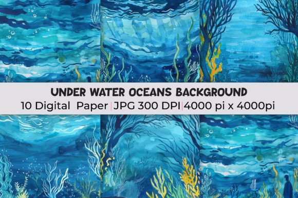 Under Water Oceans Backgrounds: A Deep Dive into Vibrant Design