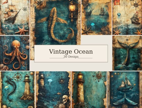 Unearthing Treasure: Vintage Nautical Pirate Backgrounds for Your Projects