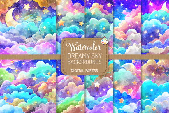 Unlocking Atmosphere: How to Use Dreamy Sky Backgrounds Set 3